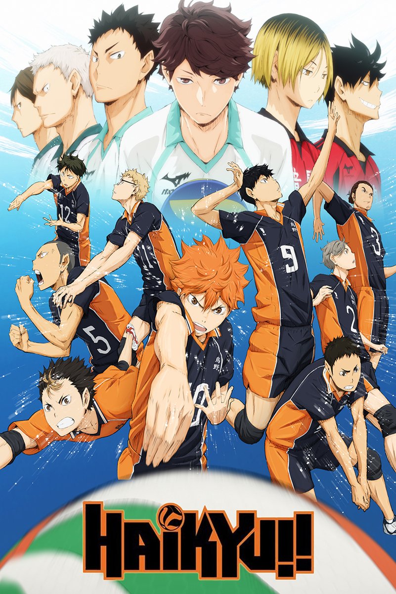 Haikyuu!! Anime Volleyball Characters Decorative Painting (paper and canvas) art poster printing print
