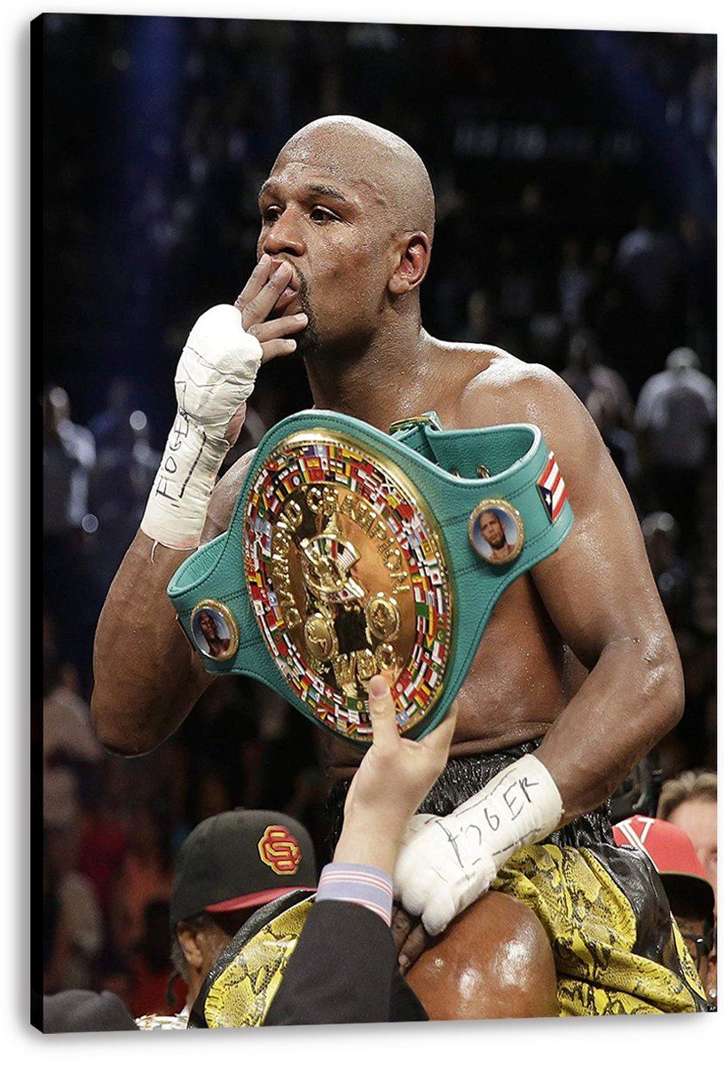 Floyd Mayweather Decorative Painting (paper and canvas) art poster printing print