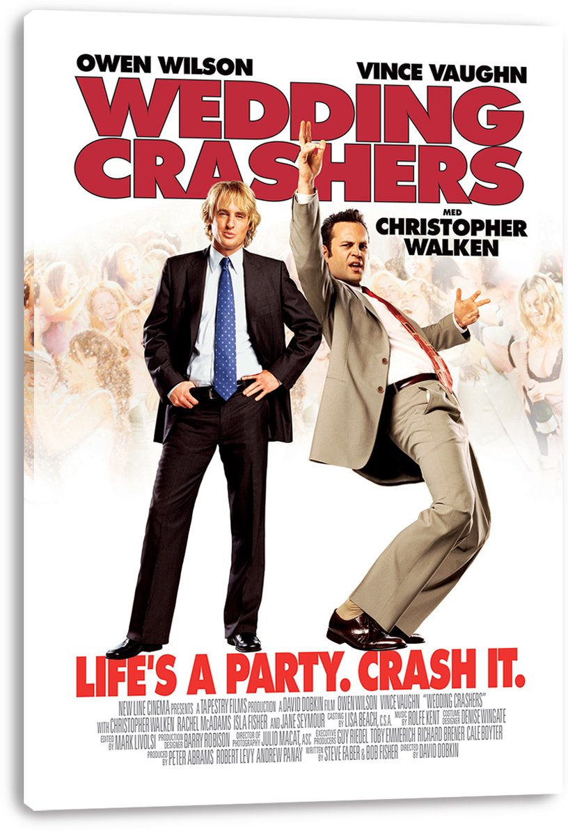 Wedding Crashers Movie Decorative Painting (paper and canvas) art poster printing print