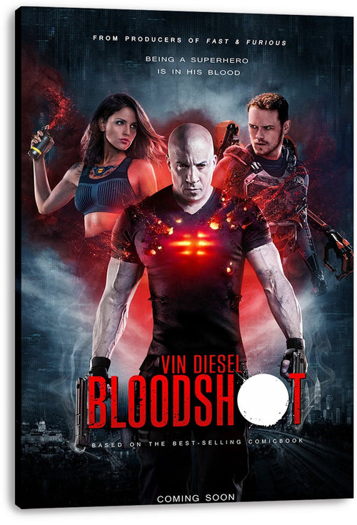 Bloodshot Movie Poster Decorative Painting (paper and canvas) art poster printing print