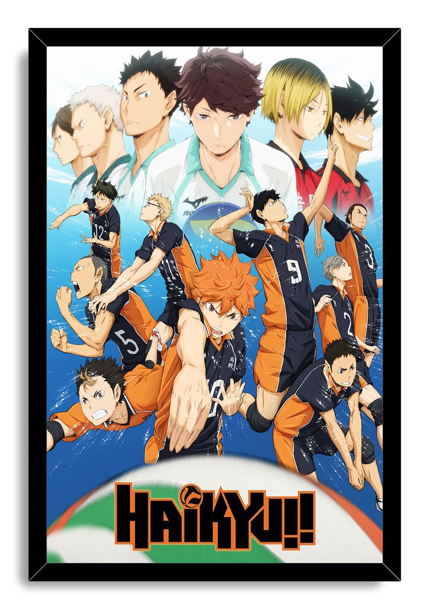Haikyuu!! Anime Volleyball Characters Decorative Painting (paper and canvas) art poster printing print