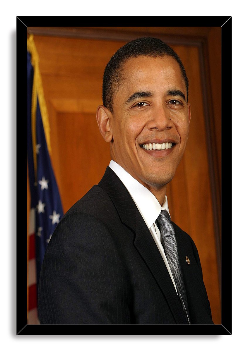 Barack Obama Decorative Painting (paper and canvas) art poster printing print