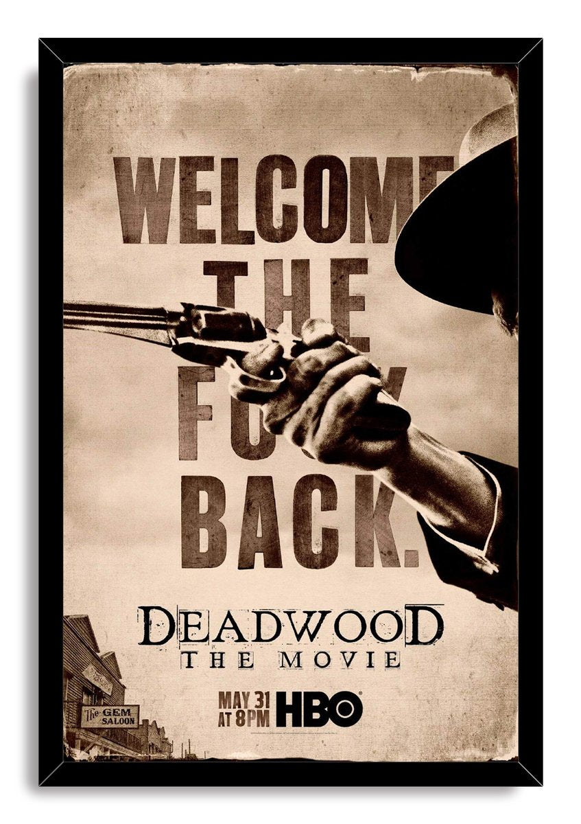 Deadwood The Movie Welcome Back Decorative Painting (paper and canvas) art poster printing print