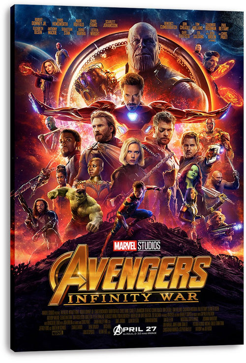 Avengers Infinity War Movie Poster Decorative Painting (paper and canvas) art poster printing print
