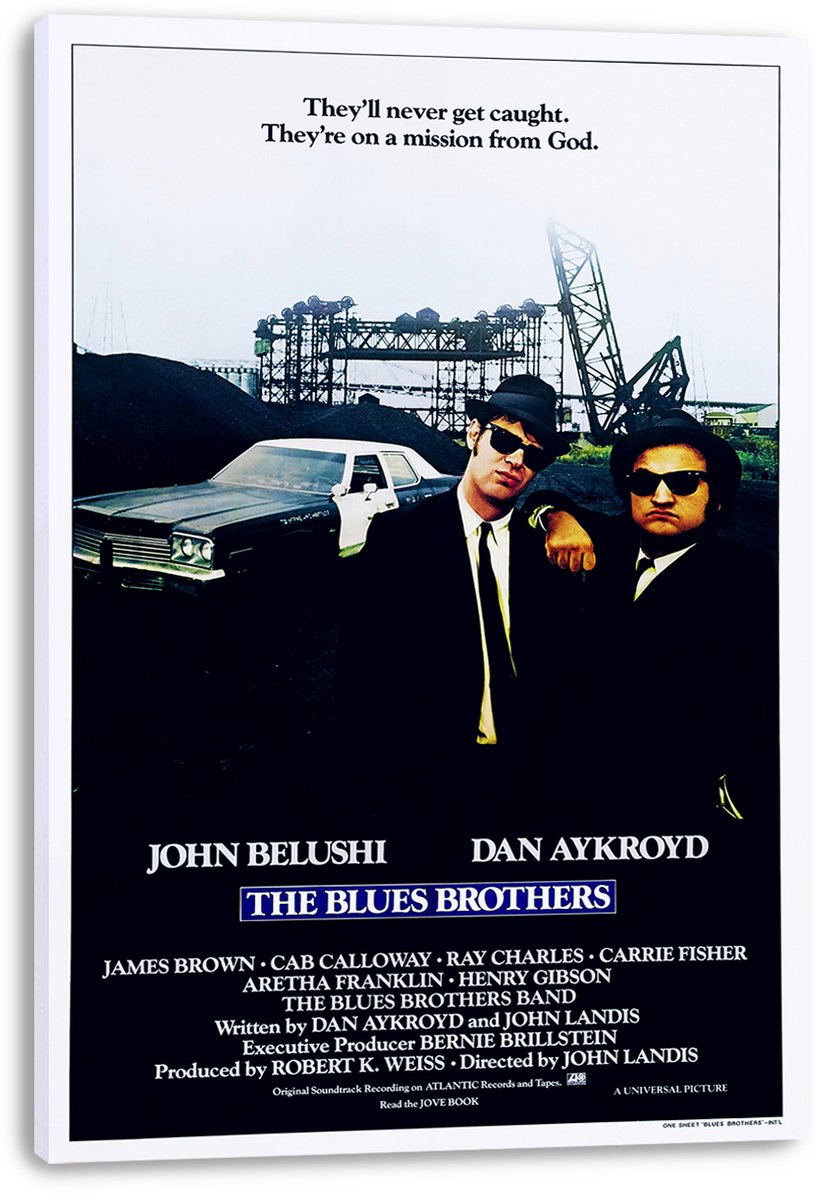 The Blues Brothers Decorative Painting (paper and canvas) art poster printing print