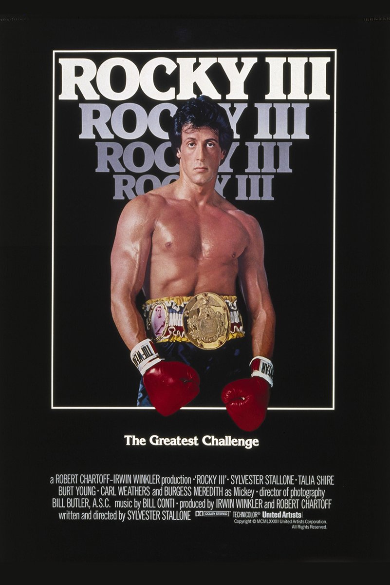 Rocky Balboa Rocky III Decorative Painting (paper and canvas) art poster printing print