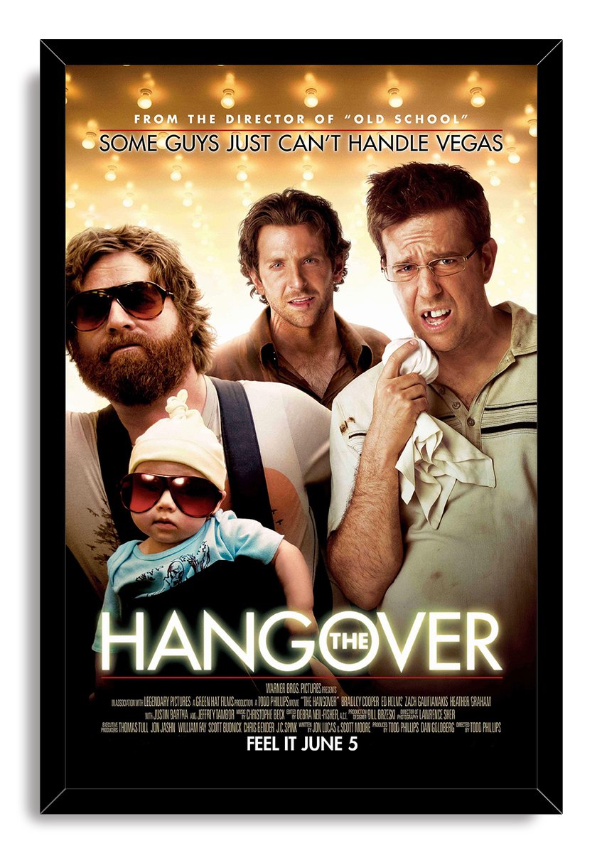 The Hangover Movie Characters Decorative Painting (paper and canvas) art poster printing print
