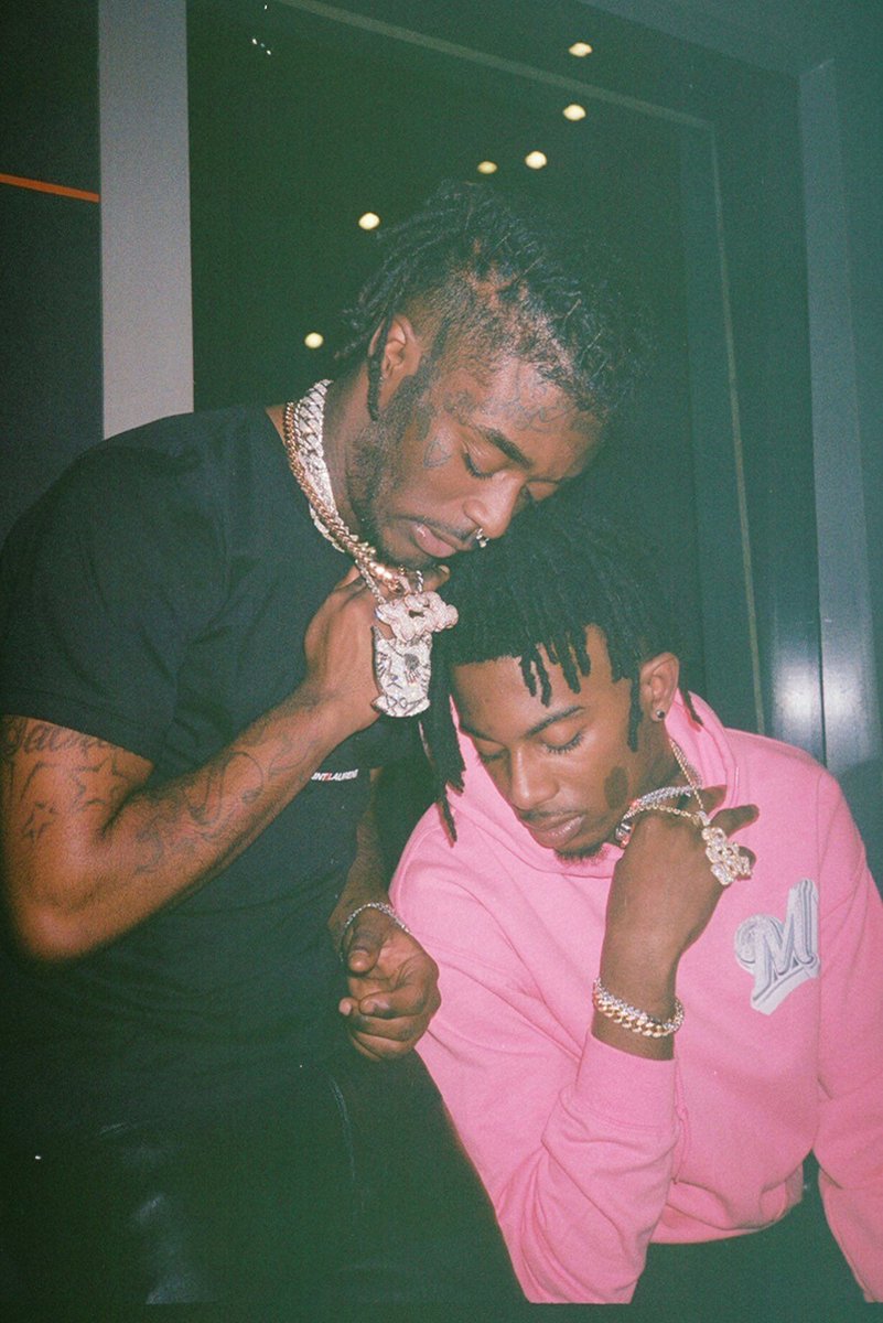 Lil Uzi Vert and Playboi Carti Decorative Painting (paper and canvas) art poster printing print