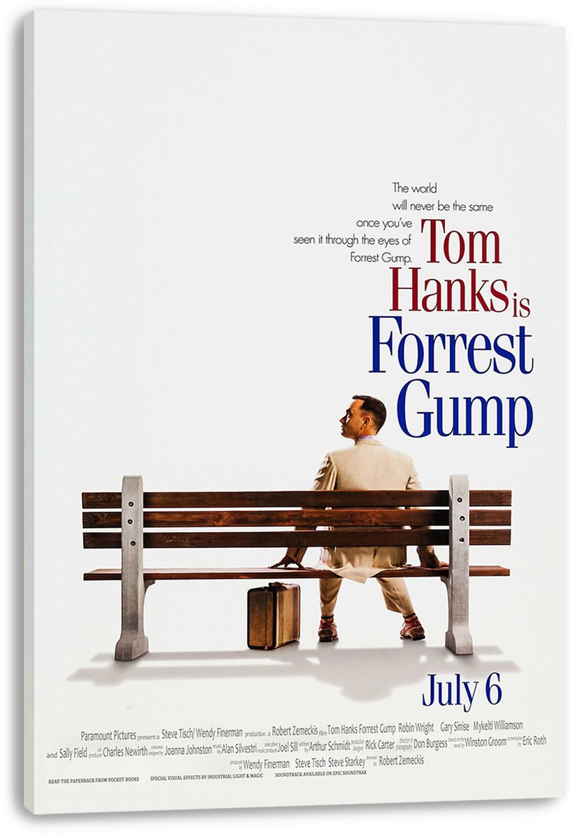 Forrest Gump Decorative Painting (paper and canvas) art poster printing print