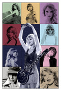 Taylor Swift Decorative Painting (paper and canvas) art poster printing print