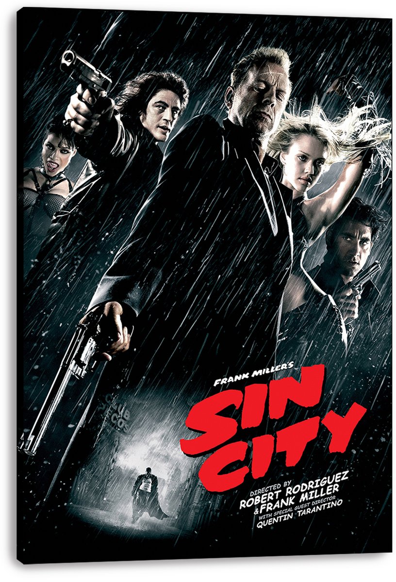 Sin City Movie Poster Decorative Painting (paper and canvas) art poster printing print