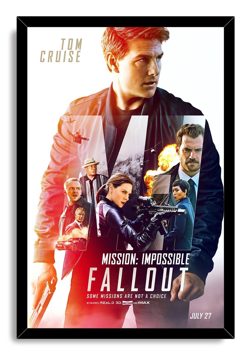 Mission: Impossible - Fallout Movie Poster Decorative Painting (paper and canvas) art poster printing print