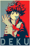 Deku My Hero Academia Decorative Painting (paper and canvas) art poster printing print
