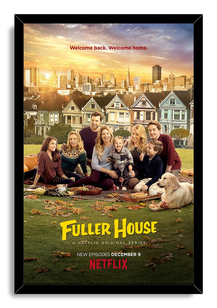 Fuller House Family Cast Decorative Painting (paper and canvas) art poster printing print