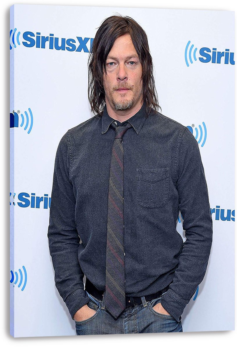 Norman Reedus Decorative Painting (paper and canvas) art poster printing print