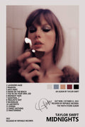 Taylor Swift "Midnights" Album Art Decorative Painting (paper and canvas) art poster printing print