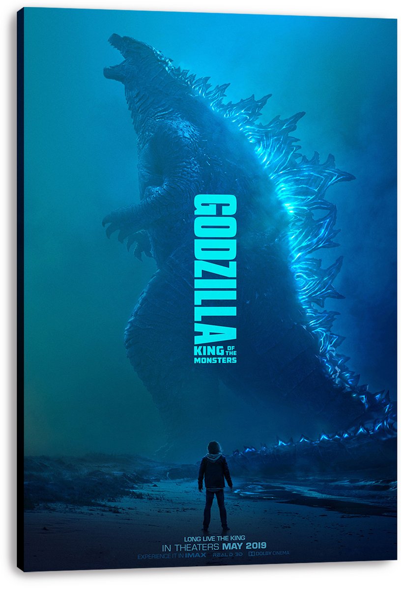 Godzilla: King of the Monsters Decorative Painting (paper and canvas) art poster printing print