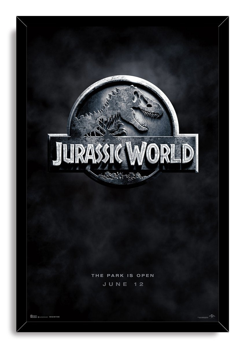 Jurassic World Logo T-Rex Decorative Painting (paper and canvas) art poster printing print