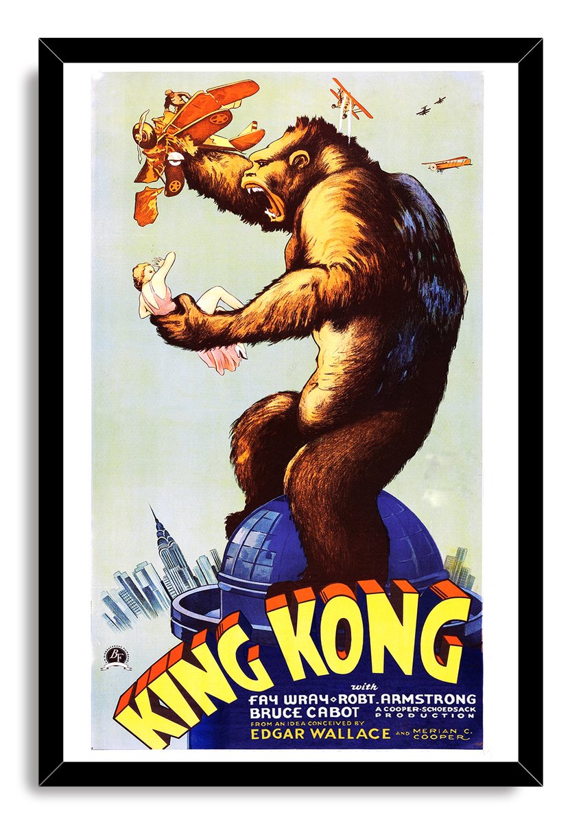 King Kong Decorative Painting (paper and canvas) art poster printing print