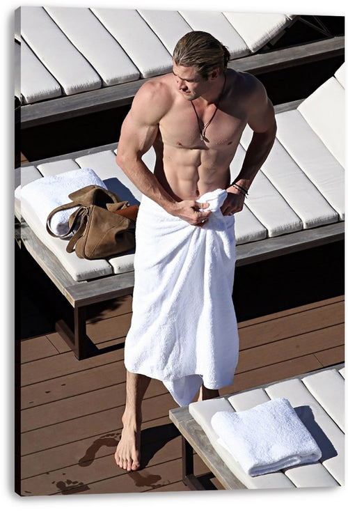 Chris Hemsworth Decorative Painting (paper and canvas) art poster printing print