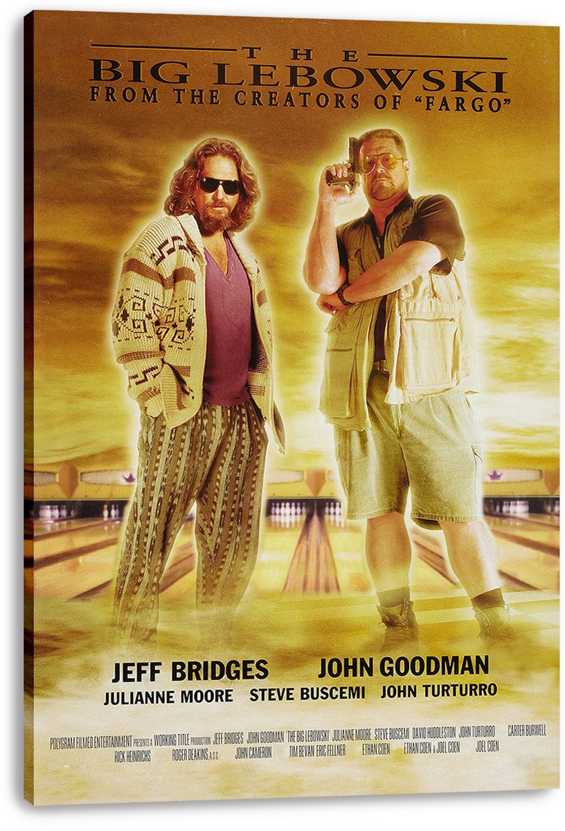 The Big Lebowski Movie Poster Decorative Painting (paper and canvas) art poster printing print