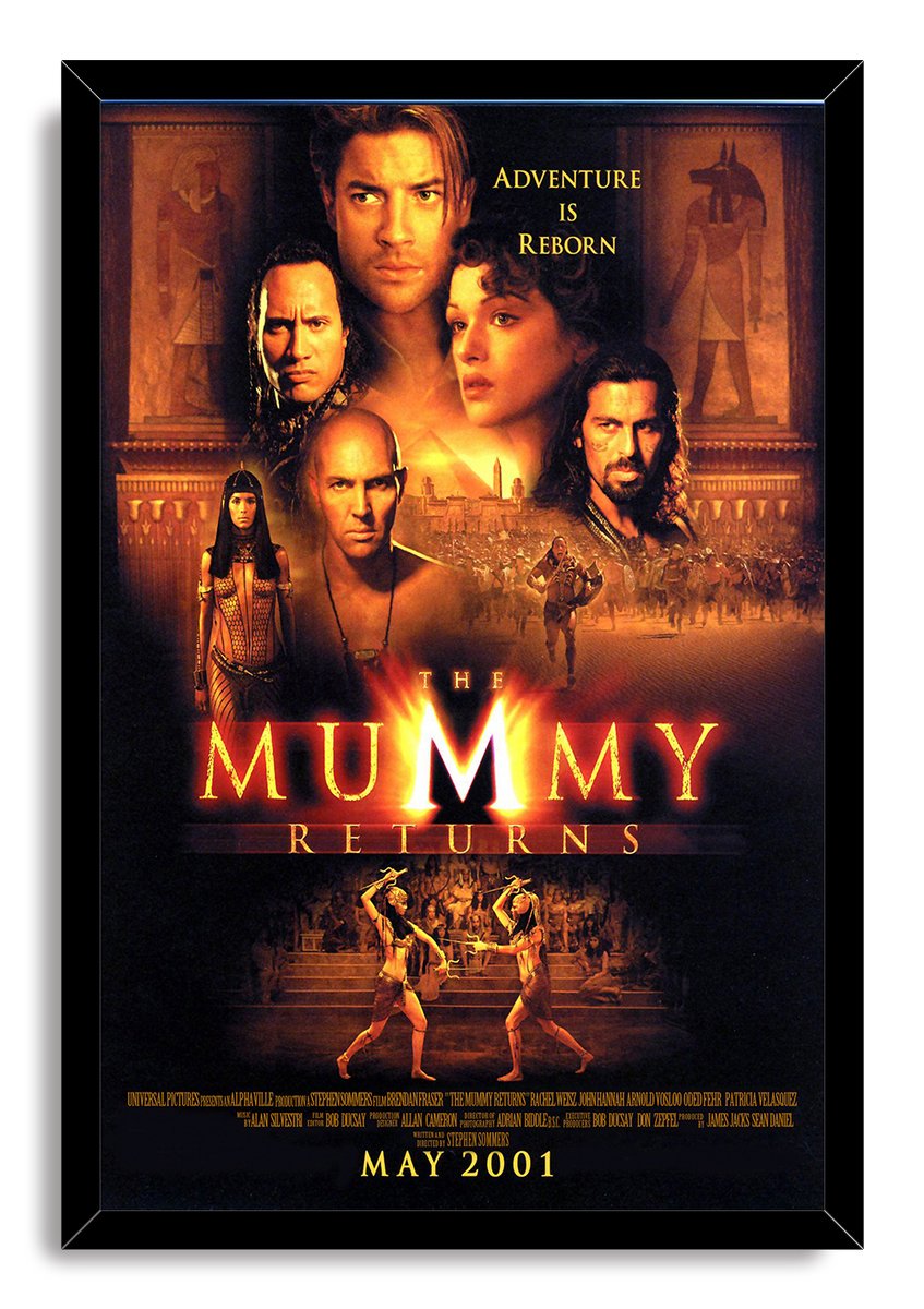 The Mummy Returns Movie Poster Decorative Painting (paper and canvas) art poster printing print