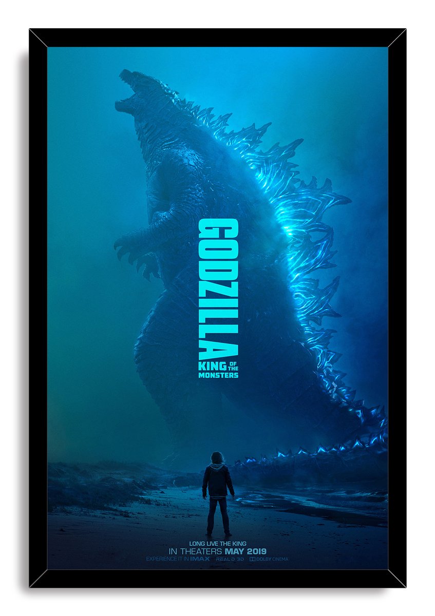 Godzilla: King of the Monsters Decorative Painting (paper and canvas) art poster printing print