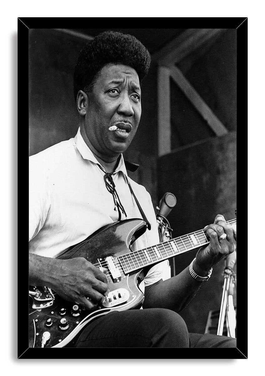 Muddy Waters Blues Legend Decorative Painting (paper and canvas) art poster printing print