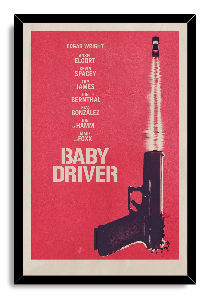 Baby Driver Movie Decorative Painting (paper and canvas) art poster printing print