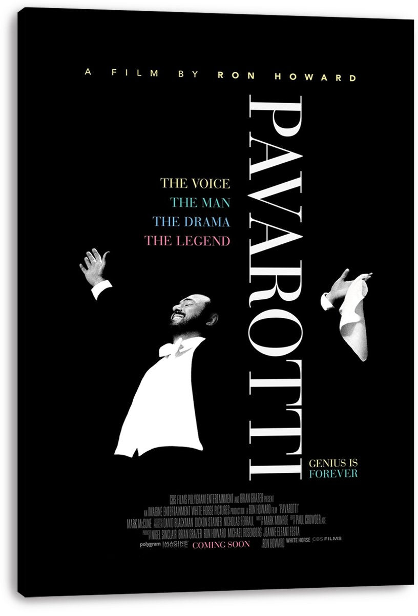 Pavarotti Decorative Painting (paper and canvas) art poster printing print