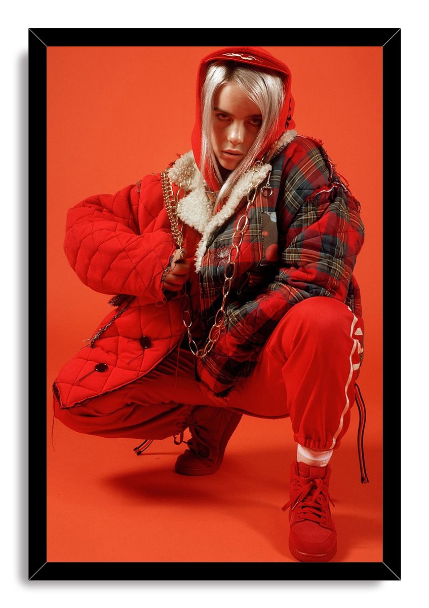 Billie Eilish Decorative Painting (paper and canvas) art poster printing print