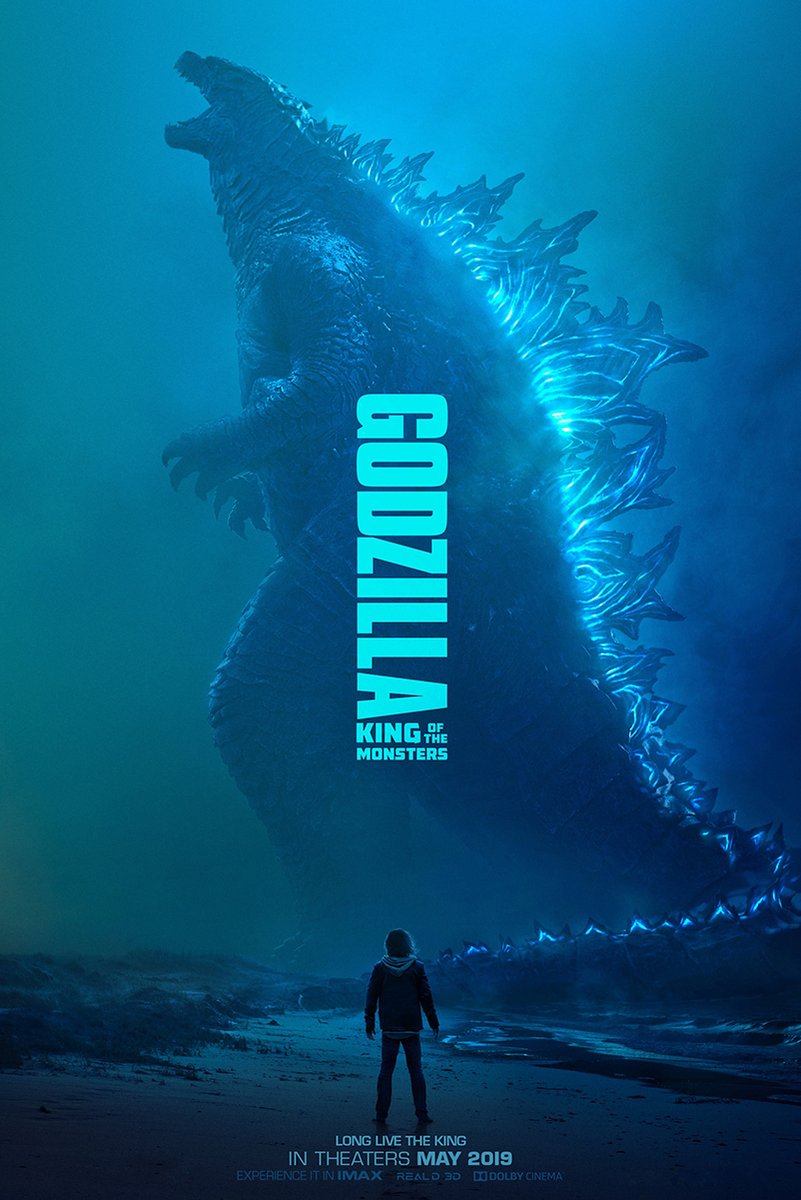 Godzilla: King of the Monsters Decorative Painting (paper and canvas) art poster printing print