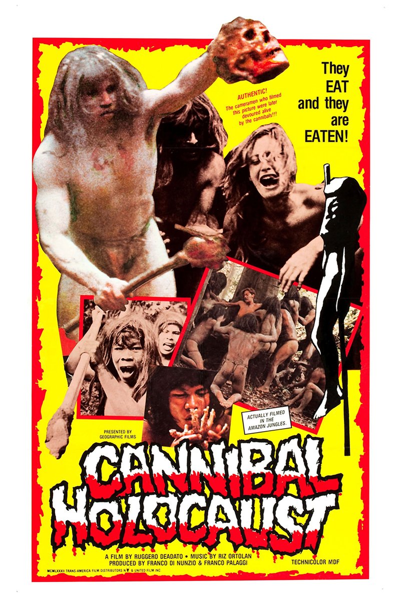 Cannibal Holocaust Movie Poster Decorative Painting (paper and canvas) art poster printing print