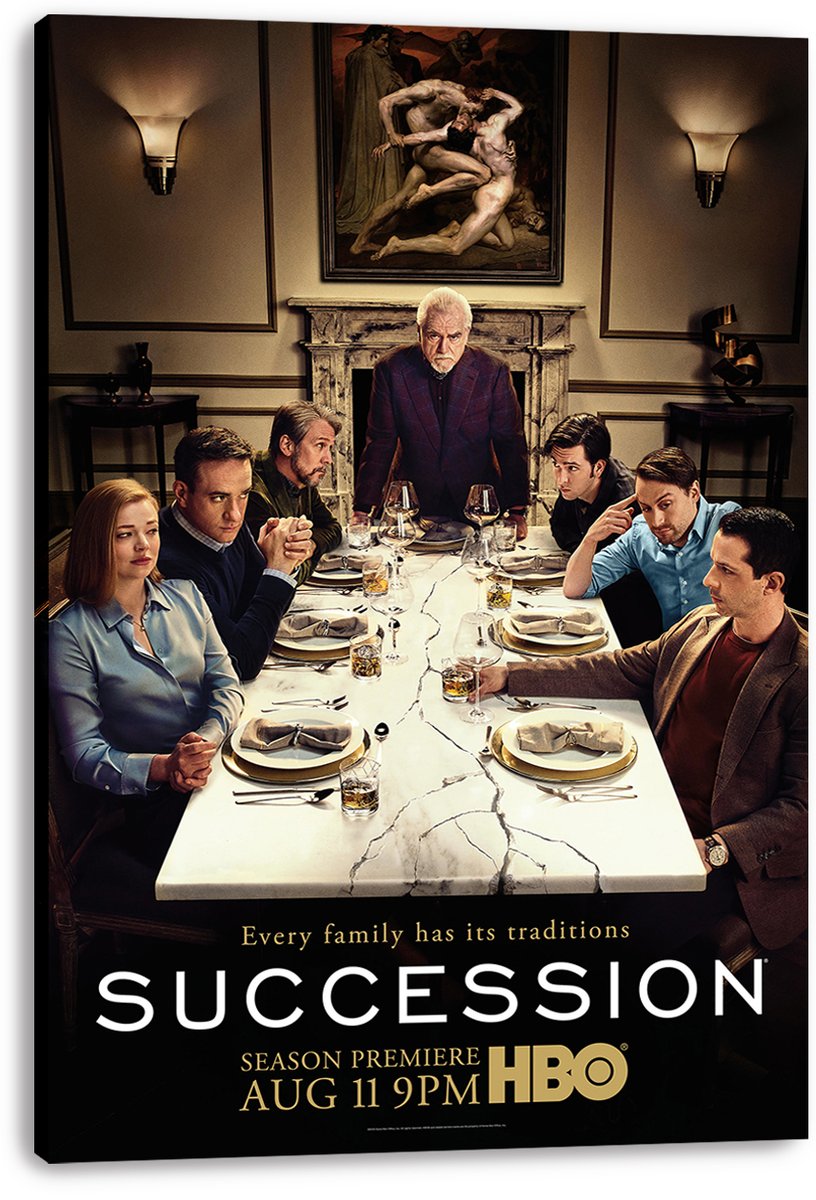 Succession TV Series Roy Family Decorative Painting (paper and canvas) art poster printing print