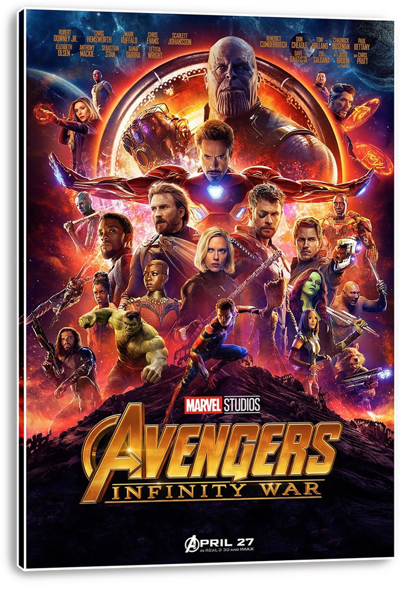 Marvel Avengers Infinity War Movie Poster Decorative Painting (paper and canvas) art poster printing print
