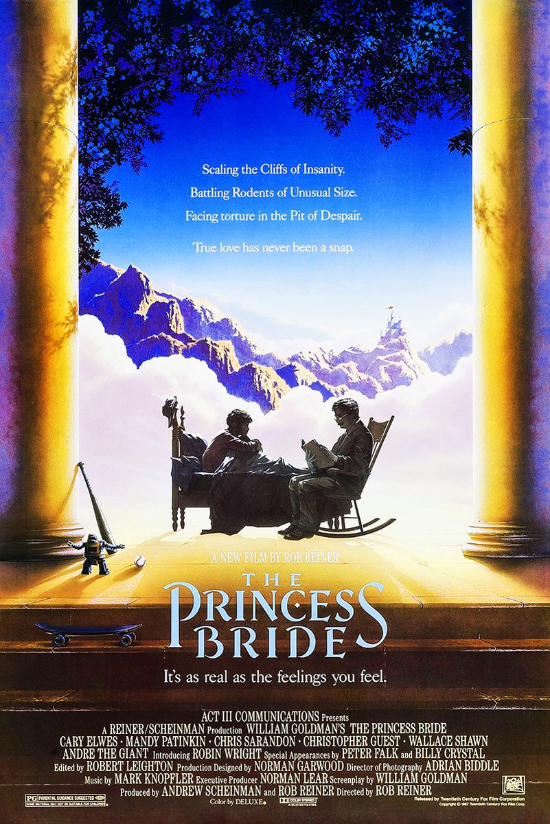 The Princess Bride Movie Poster Decorative Painting (paper and canvas) art poster printing print