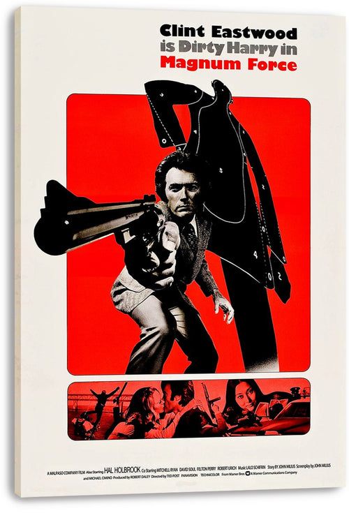 Clint Eastwood Dirty Harry Magnum Force Decorative Painting (paper and canvas) art poster printing print