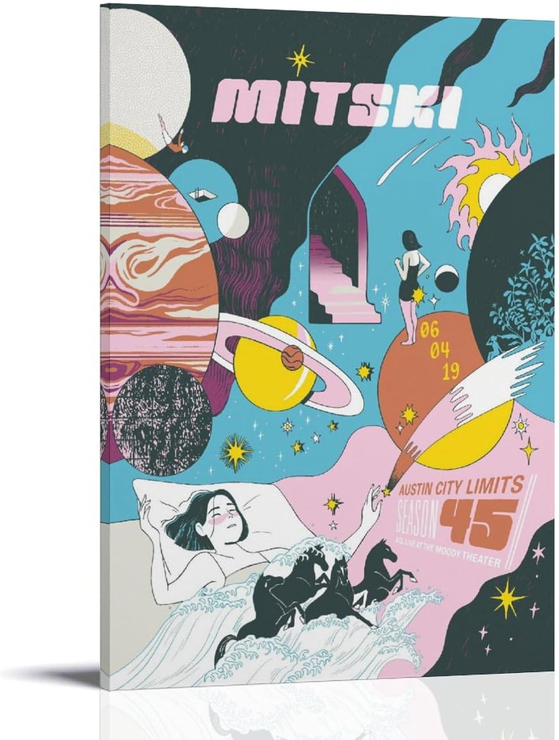 Mitski Music Poster for Room Aesthetic Wall Art (Paper and Canvas) Art Poster Printing Print