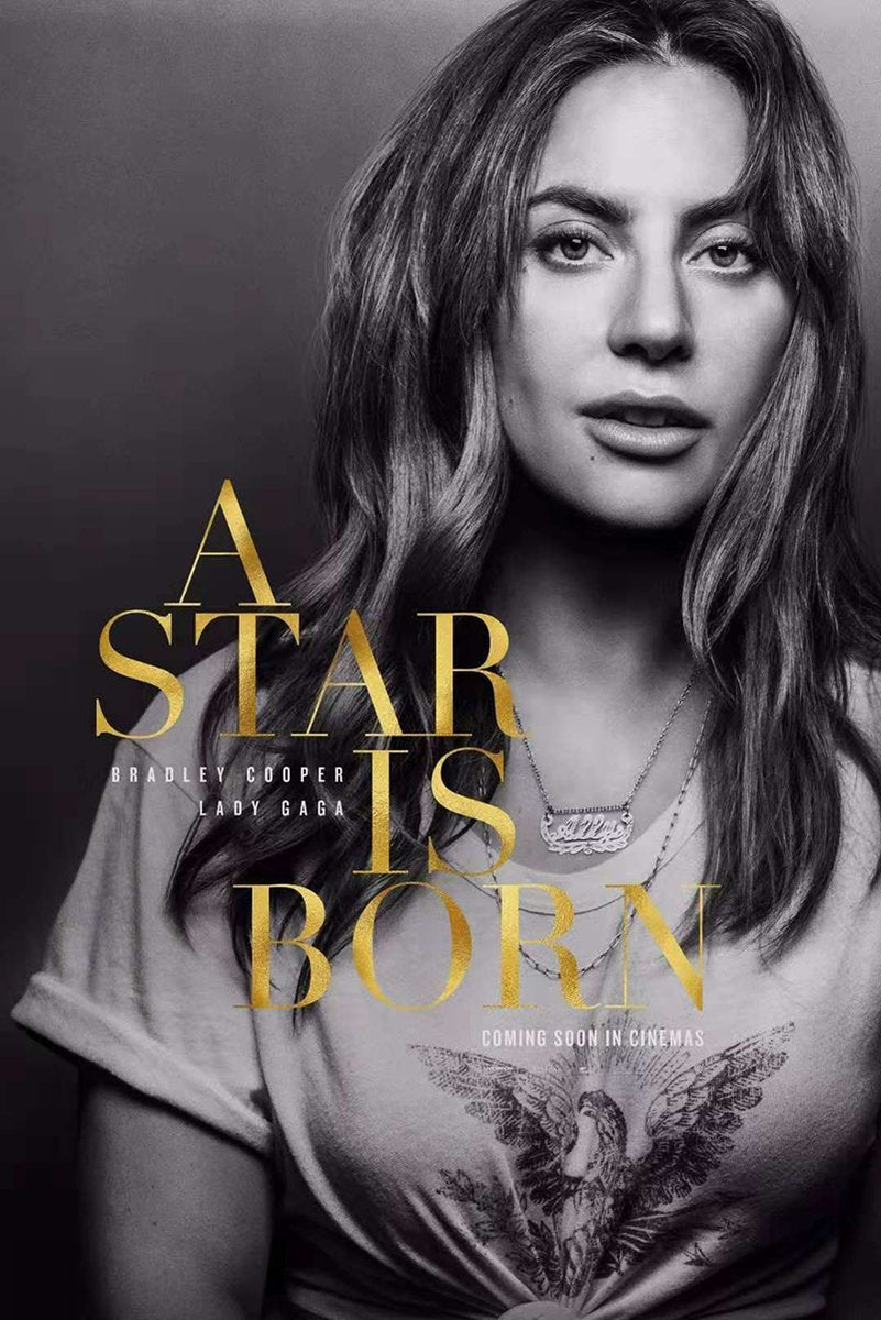 Lady Gaga A Star Is Born Movie Decorative Painting (paper and canvas) art poster printing print