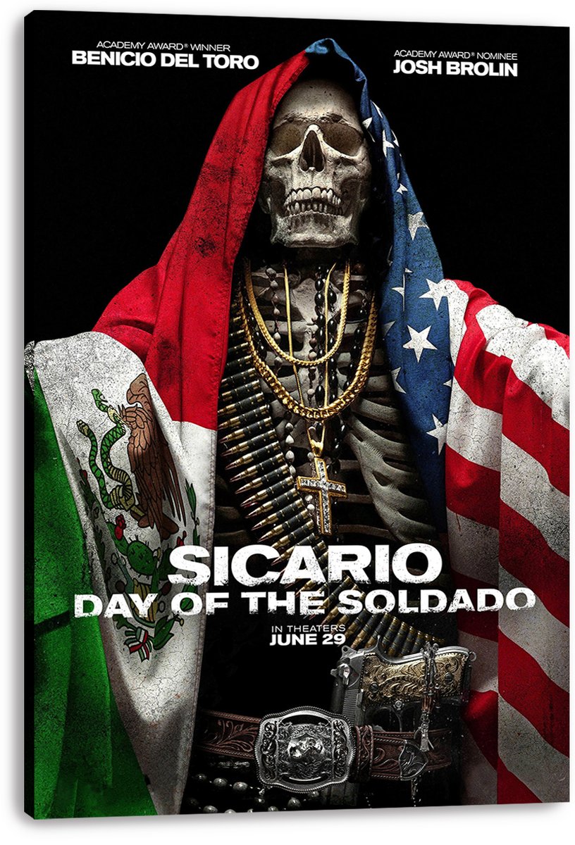 Sicario Day of the Soldado Movie Poster Decorative Painting (paper and canvas) art poster printing print