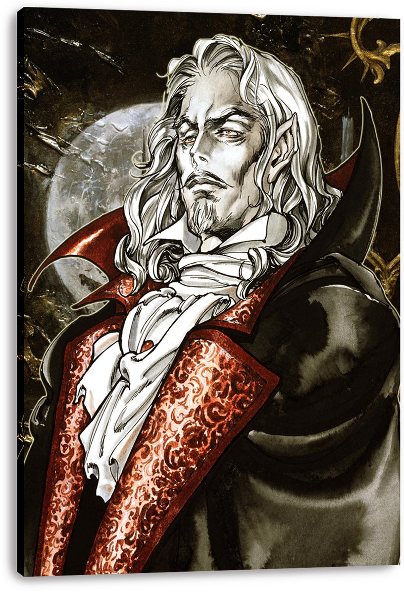 Alucard Castlevania Decorative Painting (paper and canvas) art poster printing print
