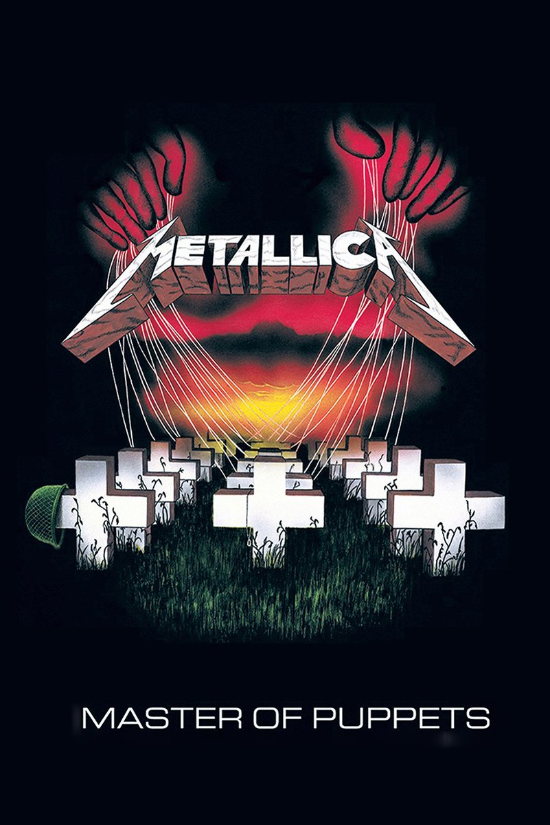 Metallica Master of Puppets Album Cover Decorative Painting (paper and canvas) art poster printing print
