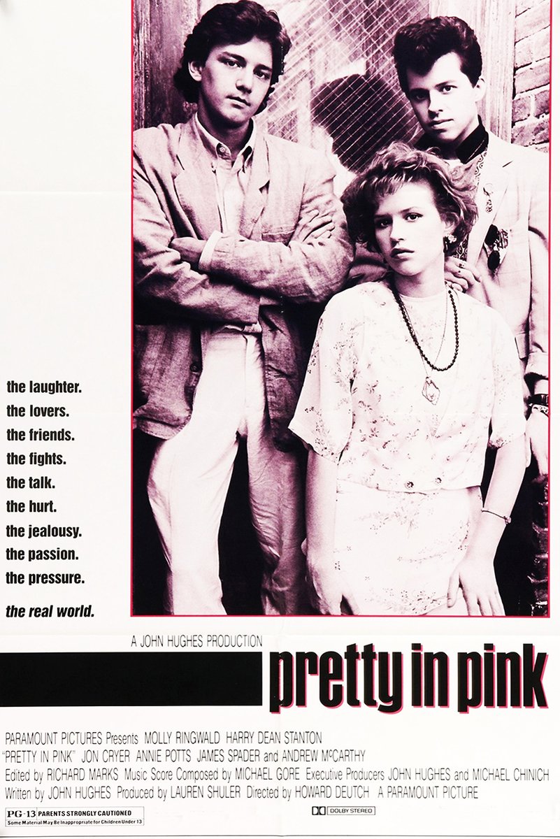 Pretty in Pink Movie Decorative Painting (paper and canvas) art poster printing print