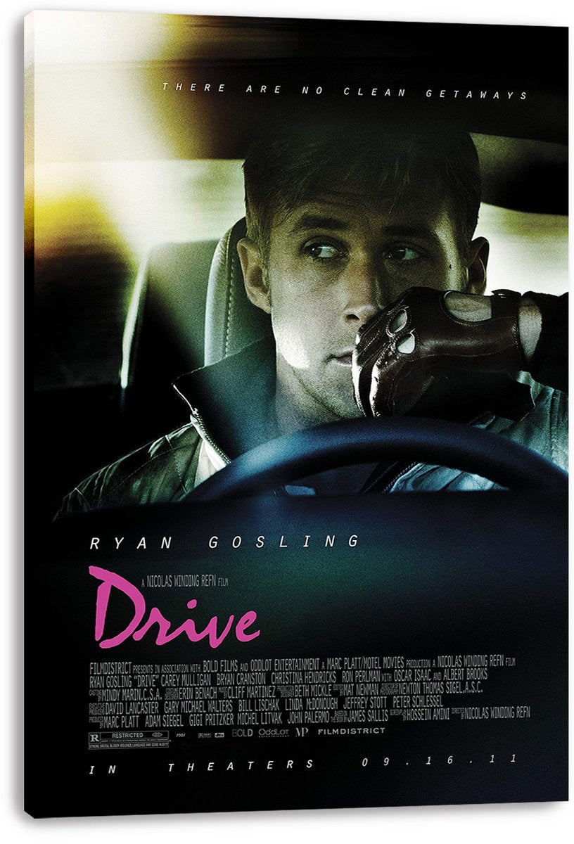 Ryan Gosling Drive Movie Decorative Painting (paper and canvas) art poster printing print