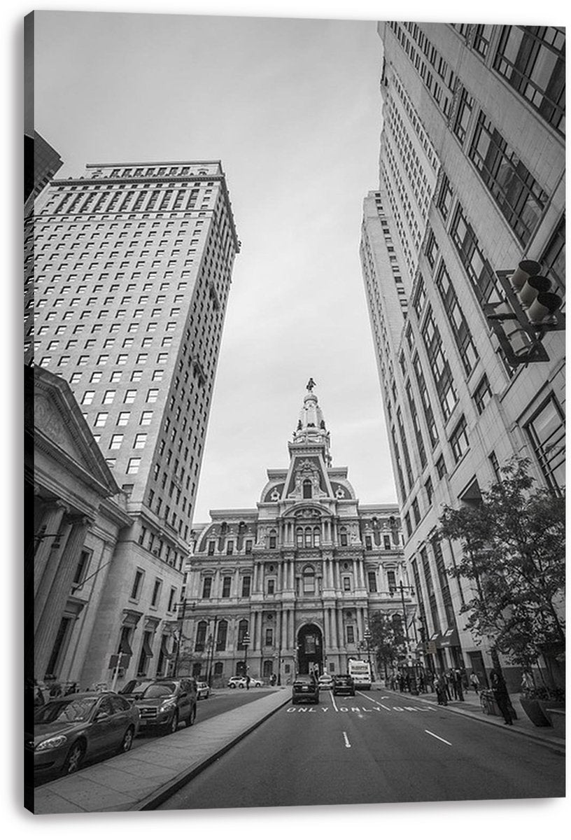 Philadelphia City Hall Decorative Painting (paper and canvas) art poster printing print