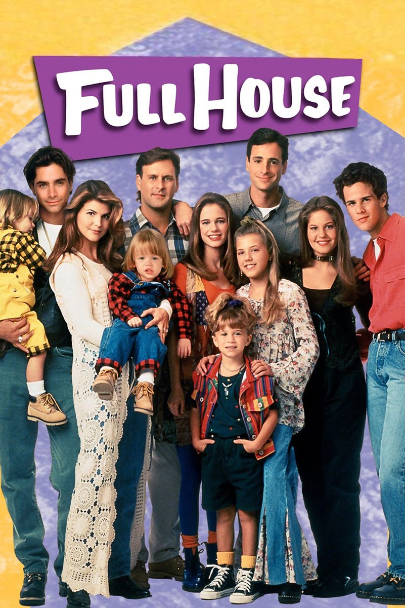 Full House Cast Decorative Painting (paper and canvas) art poster printing print