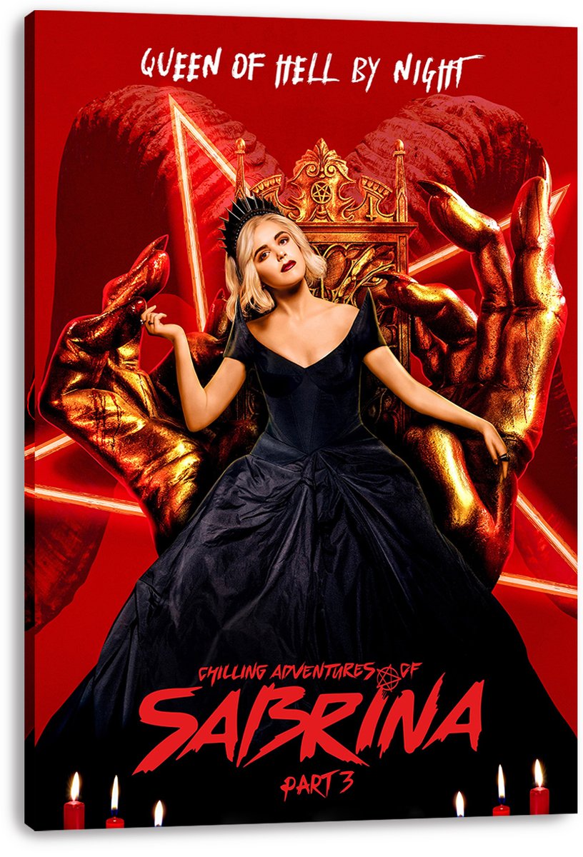 Chilling Adventures of Sabrina - Queen of Hell Decorative Painting (paper and canvas) art poster printing print