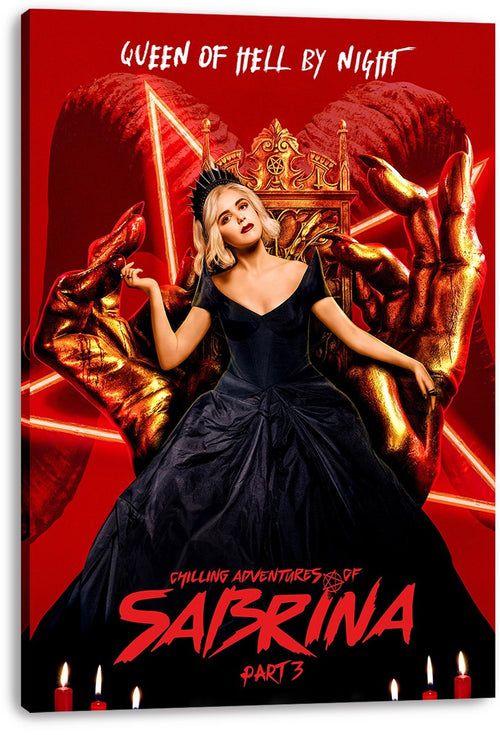 Chilling Adventures of Sabrina - Queen of Hell Decorative Painting (paper and canvas) art poster printing print