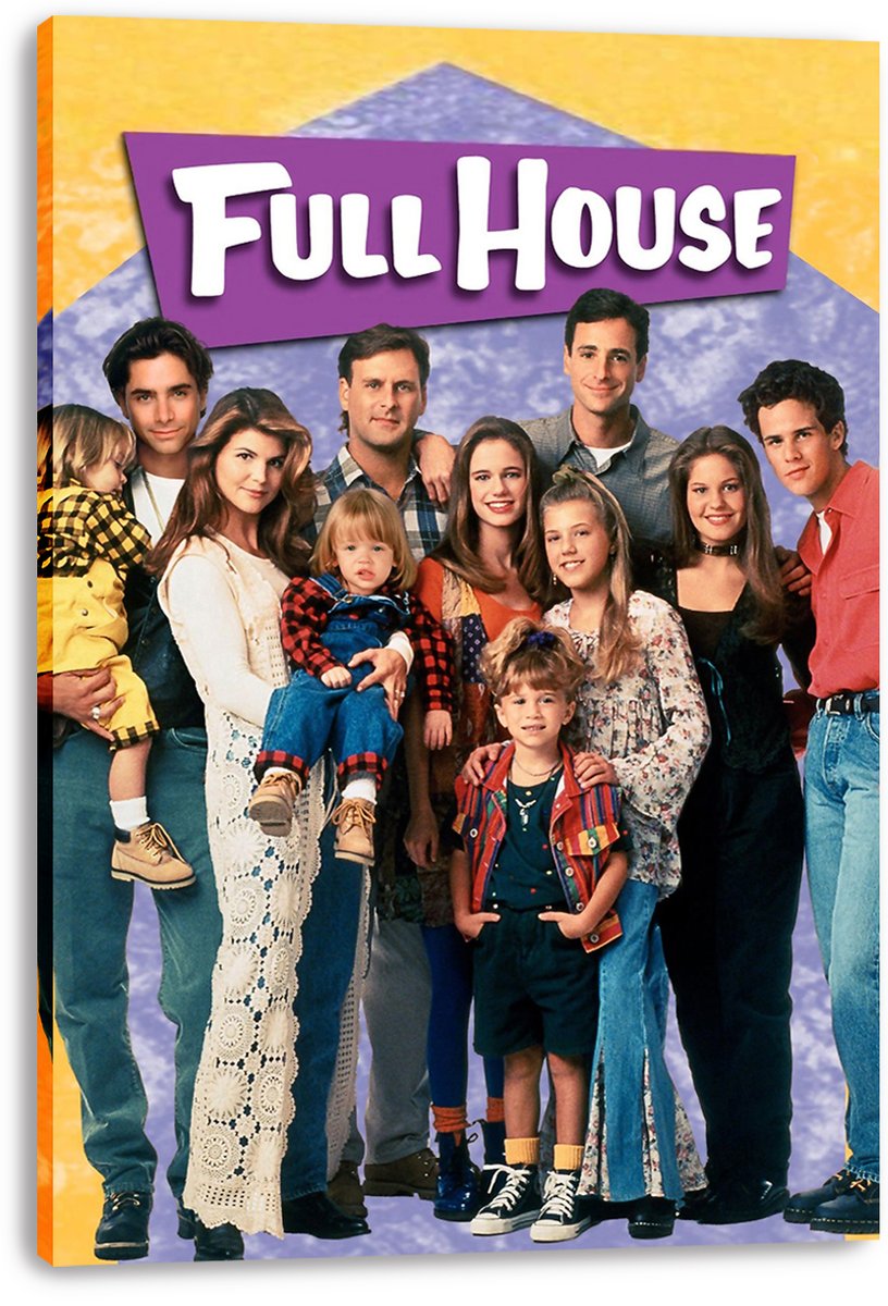Full House Cast Decorative Painting (paper and canvas) art poster printing print