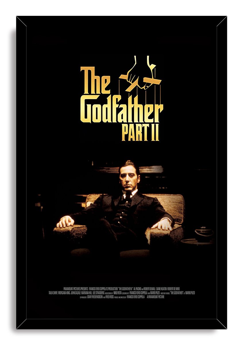 The Godfather Part II Michael Corleone Decorative Painting (paper and canvas) art poster printing print